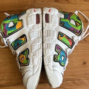 air more uptempo peace love swoosh